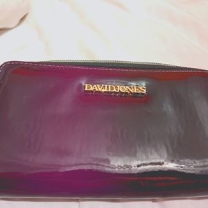 David Jones zipper wallet